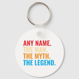 名前をカスタムするザマンザ神話ザレジェンドレトロ キーホルダー