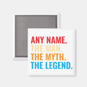 名前をカスタムするザマンザ神話ザレジェンドレトロ マグネット (正面/裏面)