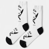 名前をカスタムするシェフロゴ ソックス (左)