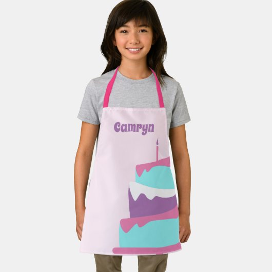 名前をカスタムするシシンプルックスエレガントクリプト名 エプロン (インサイチュ)