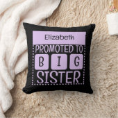 名前をカスタムするシスター・パープル クッション (ブランケット)