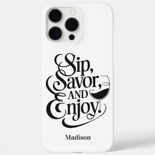 名前をカスタムするシップ、サバー、ワイ楽しむン Case-Mate iPhoneケース (裏面)