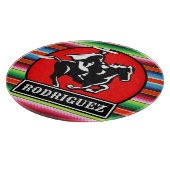 名前をカスタムするシャロホースメキスペインのシコセラペ カッティングボード (角)