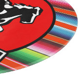 名前をカスタムするシャロホースメキスペインのシコセラペ カッティングボード (角)