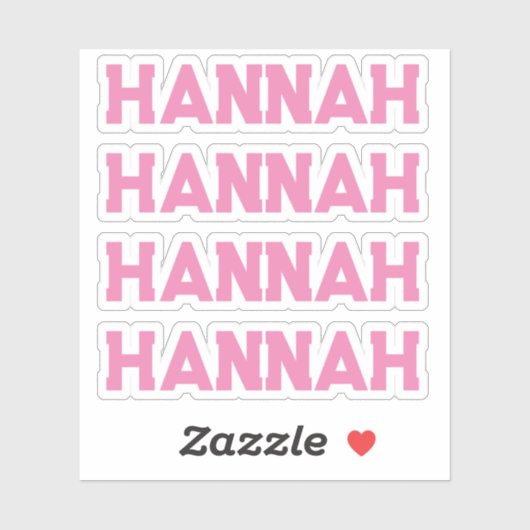 名前をカスタムするシール シール (シート)