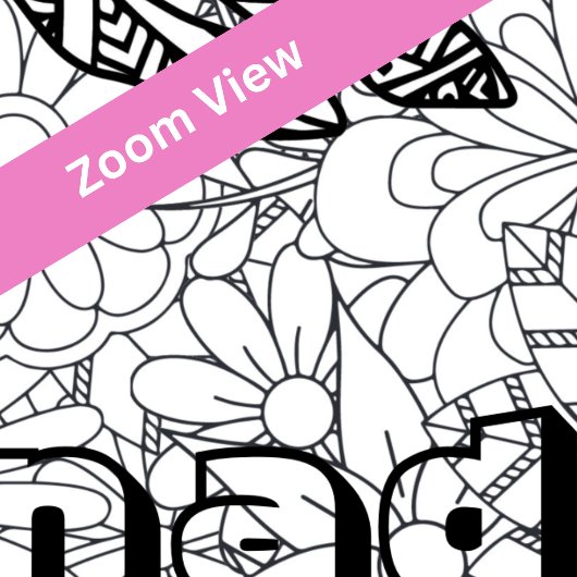 名前をカスタムするジャイアントウマフローラ着色ポスター ポスター