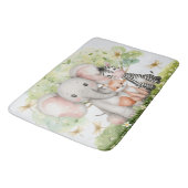 名前をカスタムするジャングルアニマルズトンフライ バスマット (アングル)