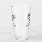 名前をカスタムするスカイ引用文 タンブラーグラス (右)