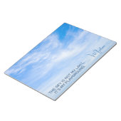 名前をカスタムするスカイ引用文 ノートパッド (アングル)