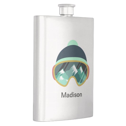 名前をカスタムするスキーマスクフラスコ フラスク (右)