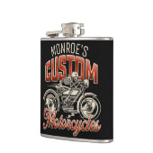 名前をカスタムするスケルトンオートバイサイクルショップ フラスク (左)