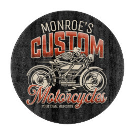 名前をカスタムするスケルトン二輪車 カッティングボード