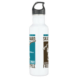 名前をカスタムするスケートボーディングウォーターボトル ウォーターボトル