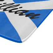 名前をカスタムするスコットランド国旗cbcnt カッティングボード (角)