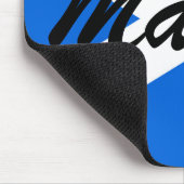 名前をカスタムするスコットランド国旗mpcn マウスパッド (コーナー)