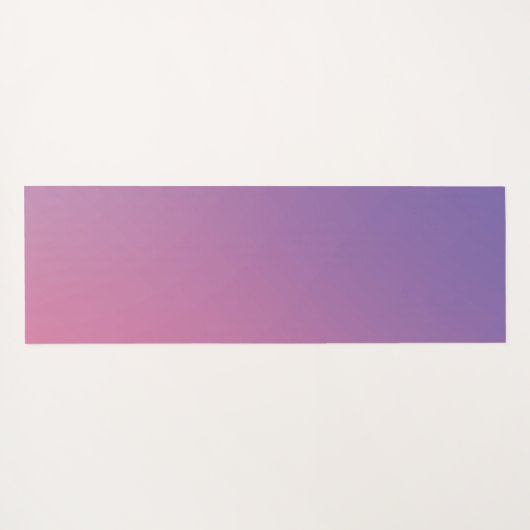 名前をカスタムするススタイリッシュクリプト渦グラデーシグラデーションョン ヨガマット (裏面(横))