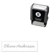 名前をカスタムするスタンプ署名 セルフインキングスタンプ (インサイチュ)