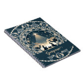 名前をカスタムするスター疑問に思出生ドットマンダラ ノートブック (右側)