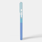 名前をカスタムするストライプのの電話番号 Case-Mate iPhoneケース (裏面 / 左)