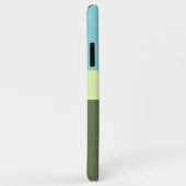 名前をカスタムするストライプのの電話番号 Case-Mate iPhoneケース (裏面/右)