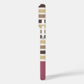 名前をカスタムするストライプパターン Case-Mate iPhoneケース (裏面 / 左)