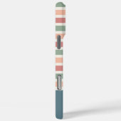 名前をカスタムするストライプパターン Case-Mate iPhoneケース (裏面 / 右)