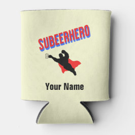 名前をカスタムするスベエルヒーロービールボトルクール 缶クーラー