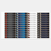 名前をカスタムするスポーツ愛好家ハイスクールラベル ラベル (シート)