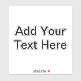 名前をカスタムするスローガンロゴアートフォトパーソナル6"x6" シール