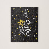 名前をカスタムするスーパースター ジグソーパズル (縦)