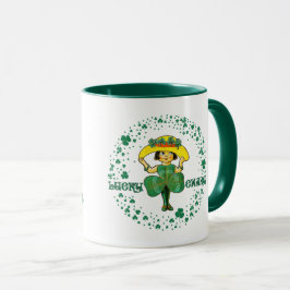 名前をカスタムするセントパトリックの日の贈り物 マグカップ