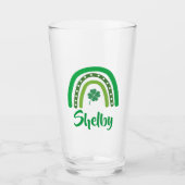 名前をカスタムするセントパトリックの日ボホレインボー タンブラーグラス (正面)