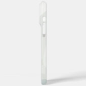 名前をカスタムするソフトホワイトとセージ流オーガニックれ Case-Mate iPhoneケース (裏面 / 左)