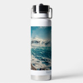 名前をカスタムするソレイマジョクル、アイスランド ウォーターボトル (背面)