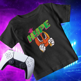 名前をカスタムするソーシャルオンバックハイプストリーマーゲーマー ベビーTシャツ