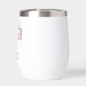 名前をカスタムするソーシャルワーカーの卒業祝い (背面)