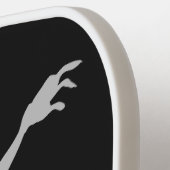 名前をカスタムするゾンビピックボールパドル ピックルボールラケット (左詳細)