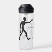 名前をカスタムするゾンビ ウォーターボトル (背面)