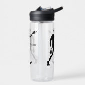 名前をカスタムするゾンビ ウォーターボトル (左面)