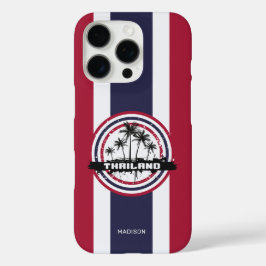 名前をカスタムするタイランドカラー iPhone 16 PROケース