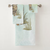 名前をカスタムするタビーキャットペット バスタオルセット (インサイチュ)