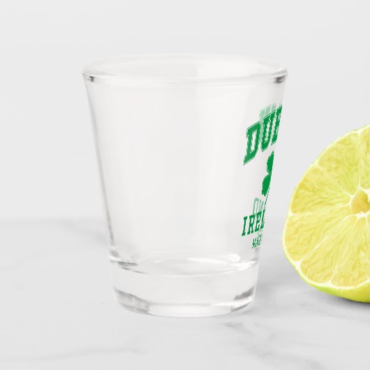 名前をカスタムするダブリンアイルランド ショットグラス (左)