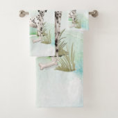 名前をカスタムするダルマチアペットドッグ バスタオルセット (インサイチュ)