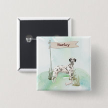 名前をカスタムするダルマチアペットドッグ