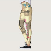 名前をカスタムするダンスレギンス レギンス (左)