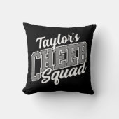 名前をカスタムするチアリーダー学校大学応援分隊 クッション (正面)