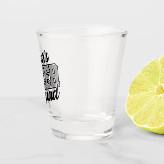 名前をカスタムするチアリーダー学校大学応援分隊 ショットグラス (右)