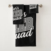 名前をカスタムするチアリーダー学校大学応援分隊 バスタオルセット (インサイチュ)