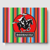 名前をカスタムするチャロホースメスペインのキシカンセラペ ゲストブック (正面)