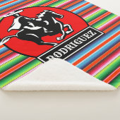 名前をカスタムするチャロホースメスペインのキシカンセラペ シェルパブランケット (3/4)